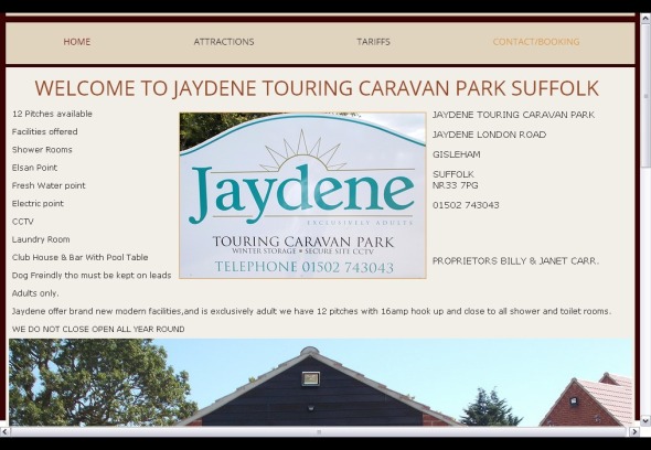jaydene-touring-caravan-park Suffolk